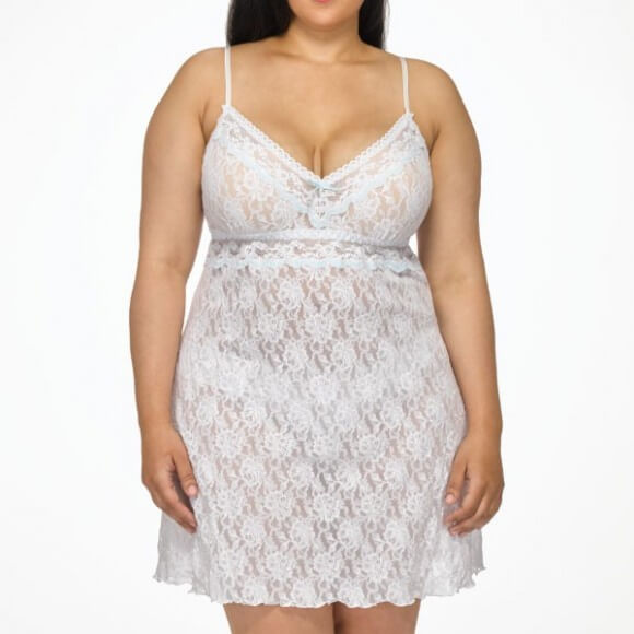 Annabelle Chemise in Plus Size by Hanky Panky  1X to 3X