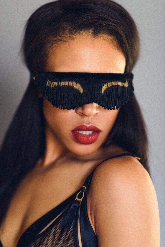 Fräulein Kink Fringe Blindfold