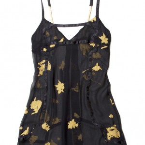 Lingerie of the Week: Ari Dein ‘Song Dynasty' Chemise in Gold Leaf