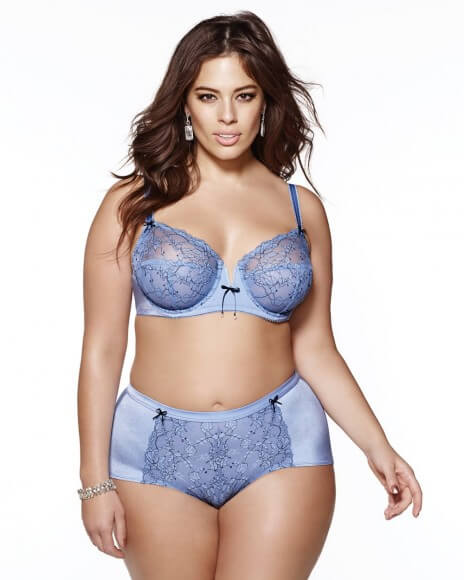 Lace Underwire Bra (Ashley Graham Collection) by Addition Elle