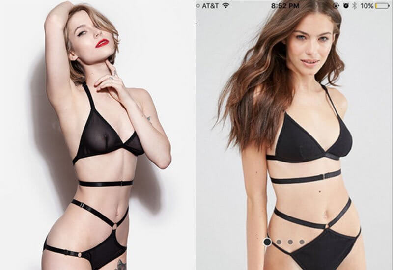 asos hopeless lingerie copy