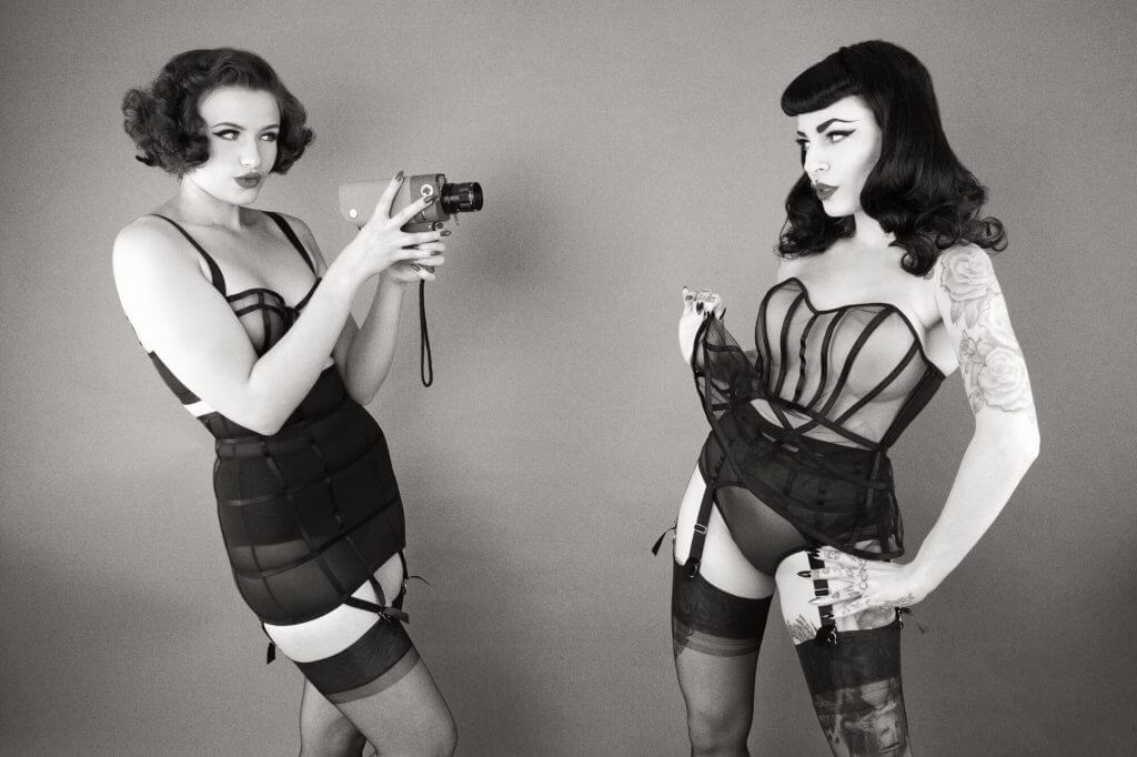 bettie page lingerie by playful promises