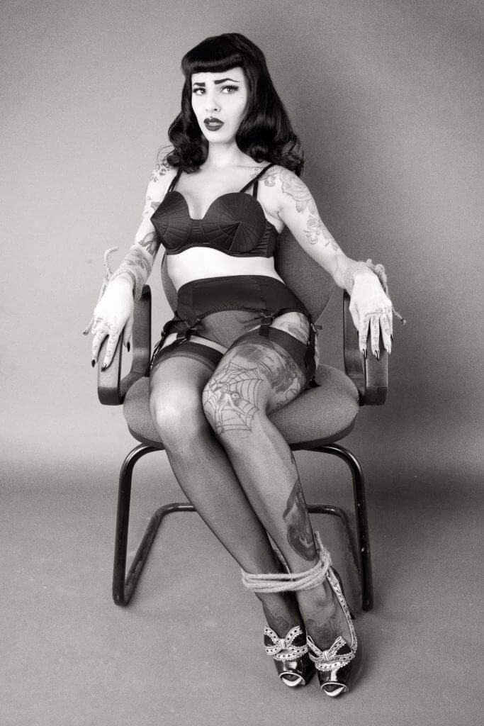 bettie page lingerie by playful promises