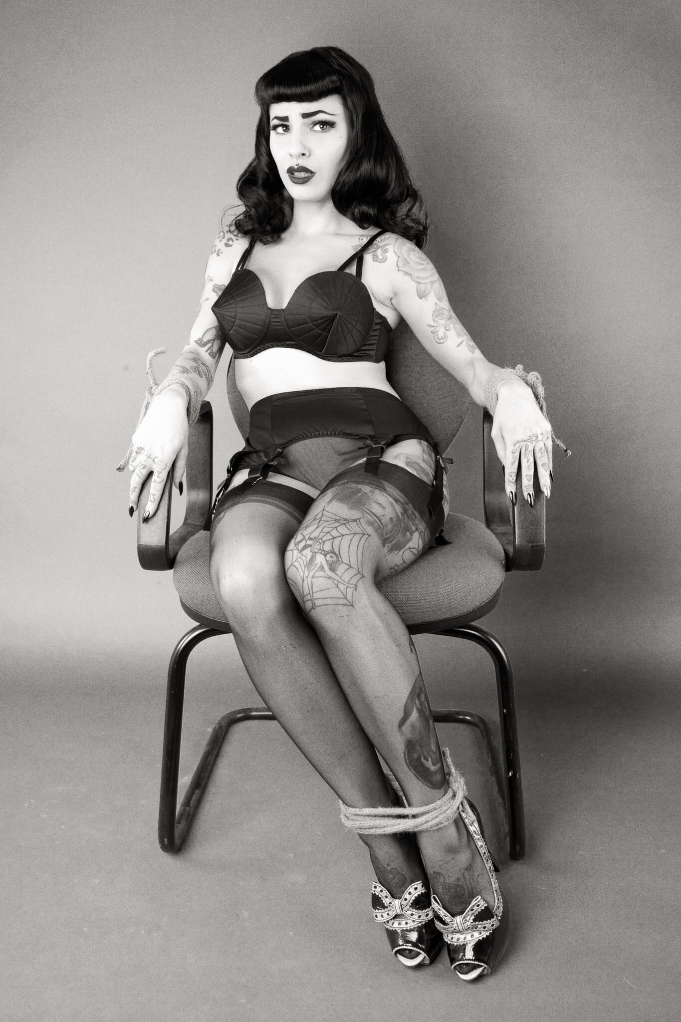 bettie page lingerie by playful promises.