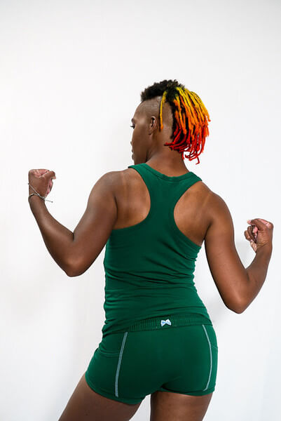 Bluestockings, an LGBTQ lingerie boutique, makes a point to work with designers who ethically source. This means no $10 bras. Model: Simone Franchelle. Photography: Michelle Davidson-Schapiro. Via Bluestockings.