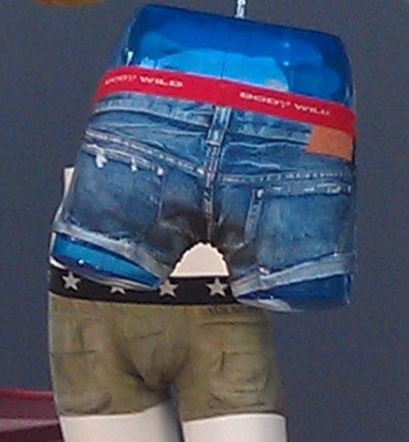 Body Wild men's boxer brief. A snapshot I took in Tokyo.
