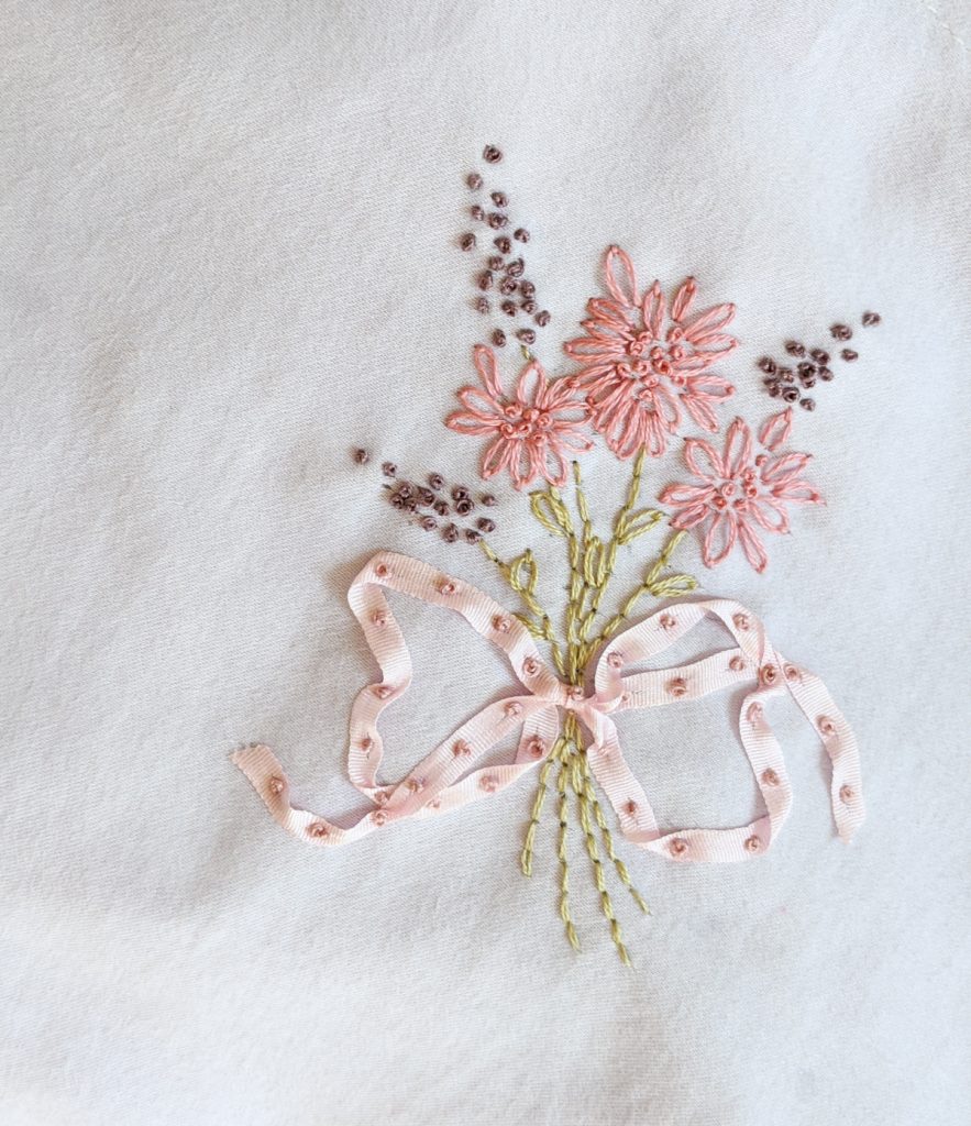 final floral lingerie embroidery