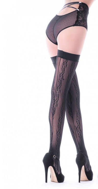 Cervin Paris Lace Holdup - Valentine's Day Lingerie
