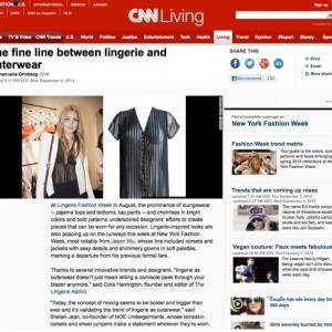 The Lingerie Addict is Featured on CNN!