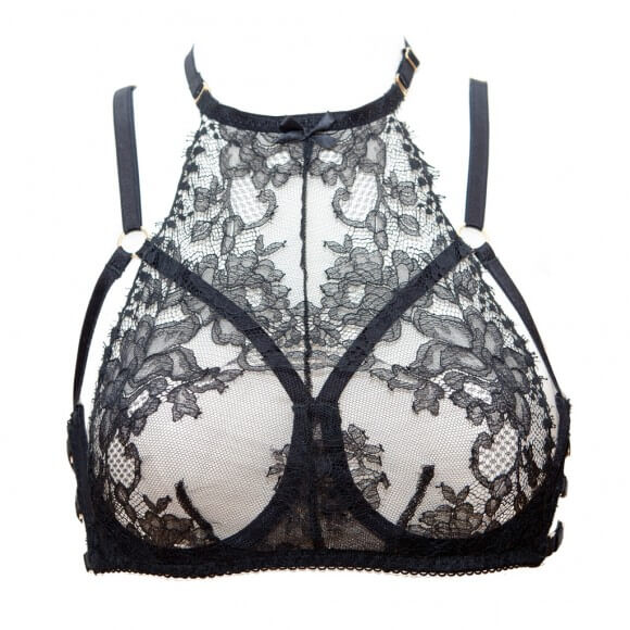 The 'Daniela' bra by Karolina Laskowska, handmade from French lace and retailing at $240.