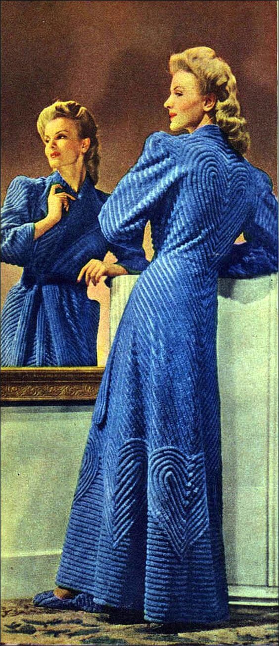The Unexpectedly Glamorous History of the Chenille Robe