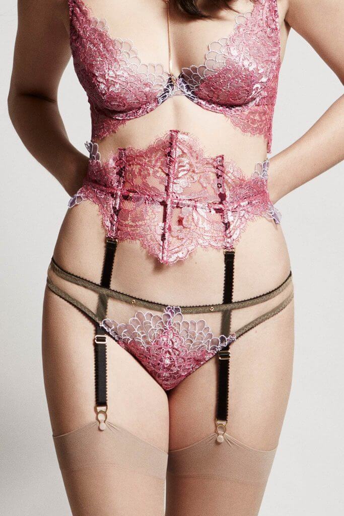 Edge o' Beyond Tamia Bra Set & Waspie