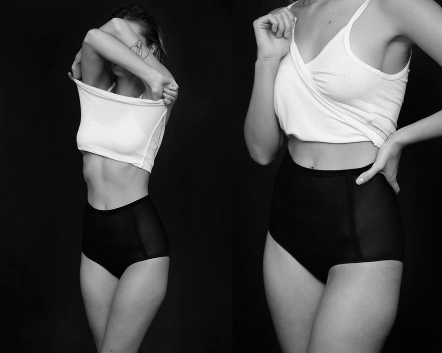 High Waist Panties from Land of Women. Photo via Elle.