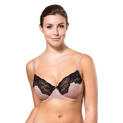 Elodie Wire Bra by Marie Meili Curvy