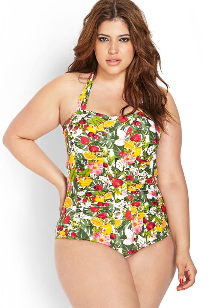 forever 21 fruit swimsuit