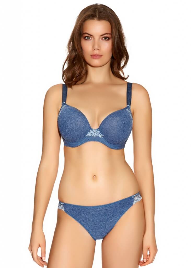 Deco Delight in Blue by Freya  Size range: 28D to 38G