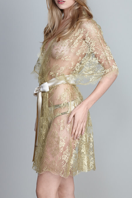 £585 $915.91 USD http://www.gildapearl.co.uk/product/harlow-allover-lace-kimono-champagne/