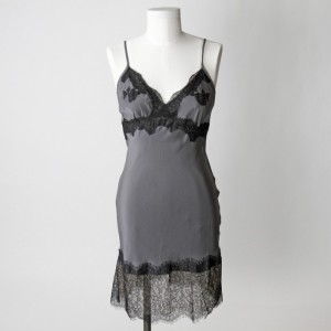 Lingerie of the Week: Gold Hawk Silk & Lace Chemise