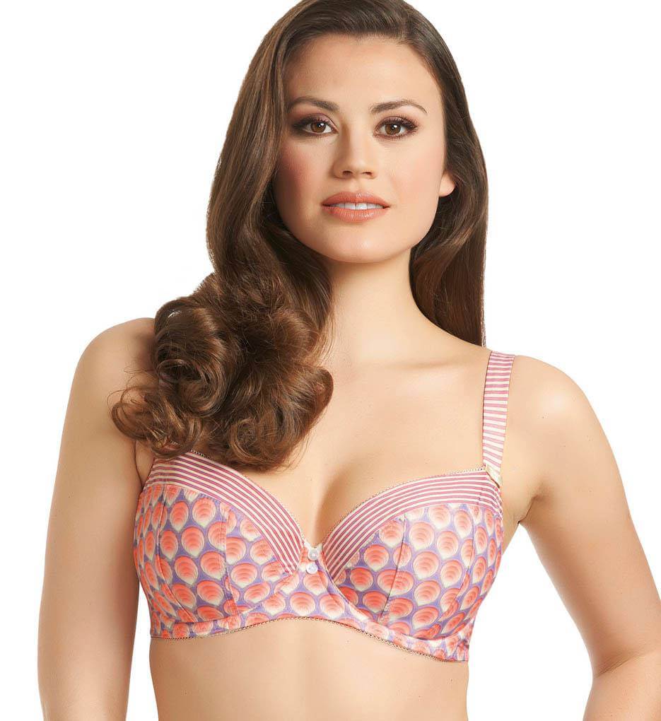 herroom freya seashell print bra