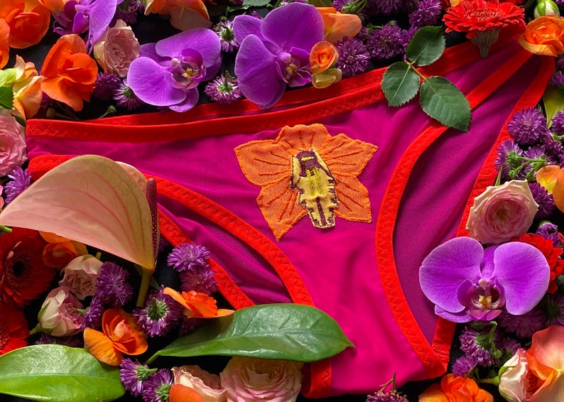 FRKS Flower Embroidery Panty