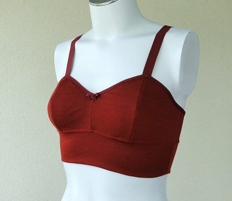 100% wool bra by Econica