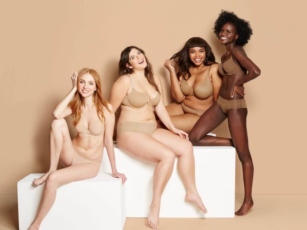 Target. Lingerie Trends - Nude Lingerie for All, WOC. Lingerie for every skintone.