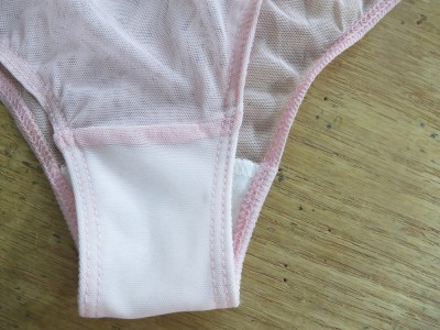 Lola Haze lingerie detail