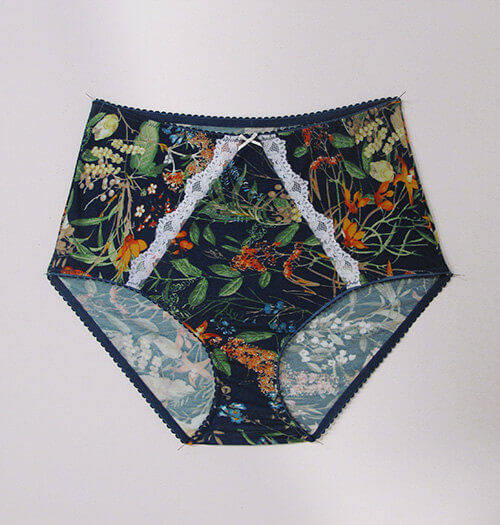 Marianna Giordana Floral Cotton Panties - $32.00