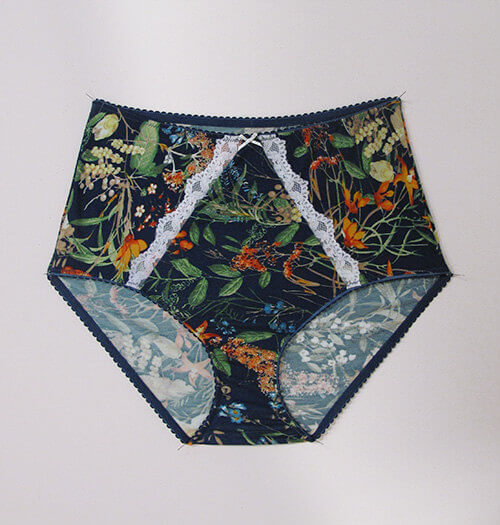 Marianna Giordana Floral Cotton Panties - $32.00