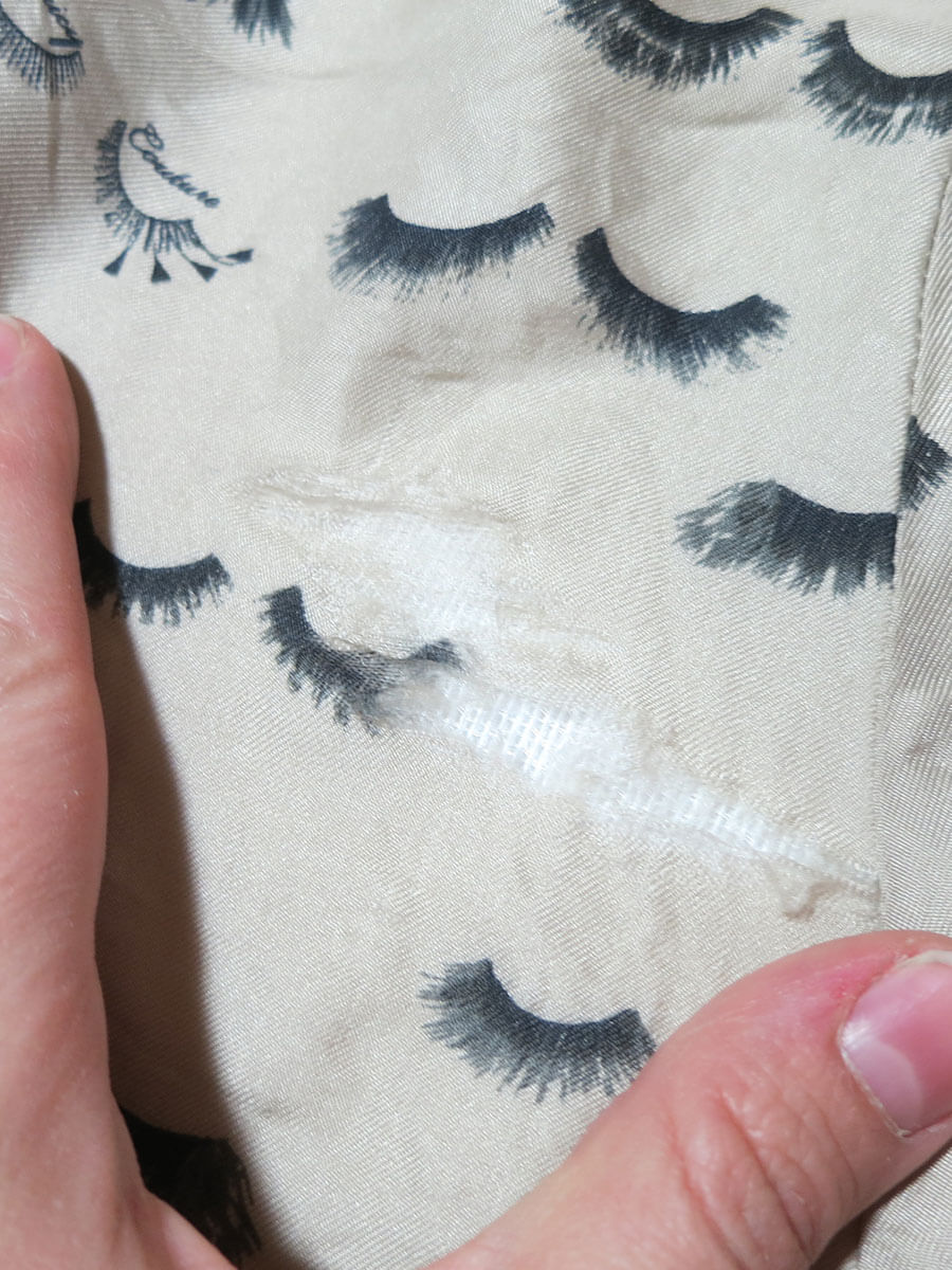 How to Mend Silk Lingerie in 2 Steps (Without Using a Needle and Thread!)