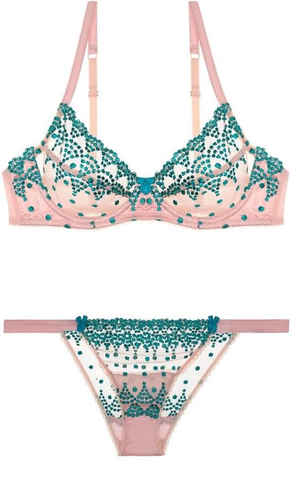 Mimi Holliday Rose Bra Set 