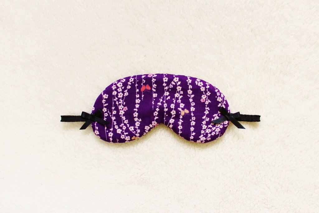 Naomi Lingerie Kimono Print Eye Mask