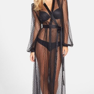 Lingerie of the Week: Dita Von Teese ‘The Lamarr' Sheer Dot Robe