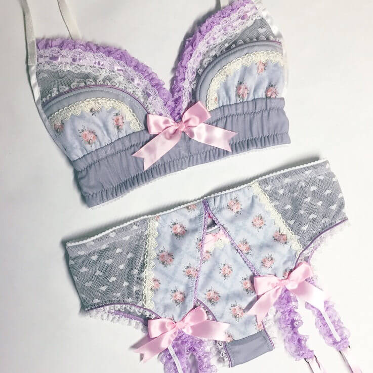 Purrfect Pineapples Lingerie Set
