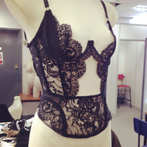 Lingerie of the Week: Selina Bond Lingerie Lace Plunge Basque