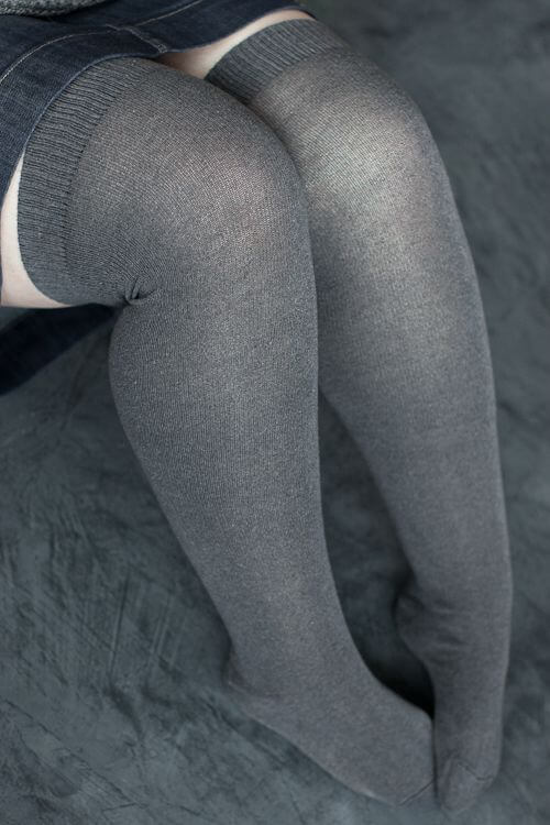 Sock Dreams Extraordinary Thigh High. Winter Lingerie. Cold Weather.