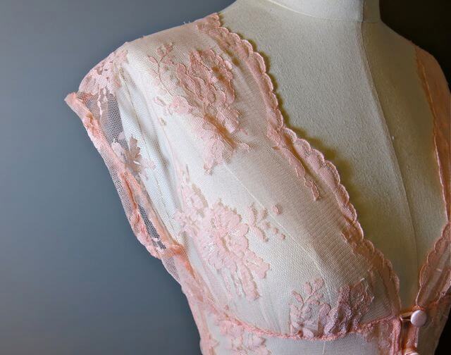 Sonata Lace Bodysuit Closeup