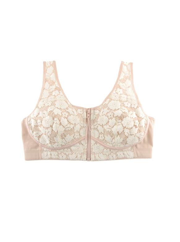     Stella McCartney Louise Listening Cotton Compression Bra