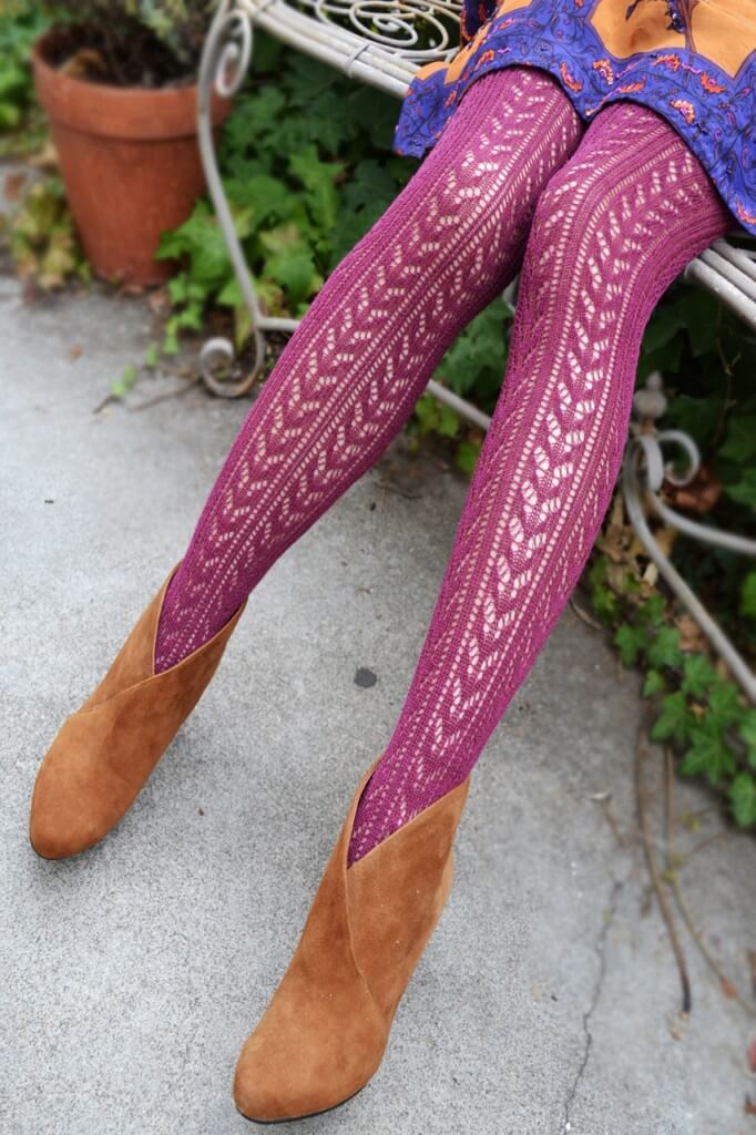 Tabbi Socks Crochet Tights - $26.00