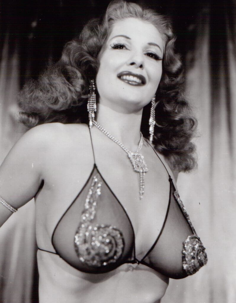 Tempest Storm. Vintage Burlesque Lingerie.