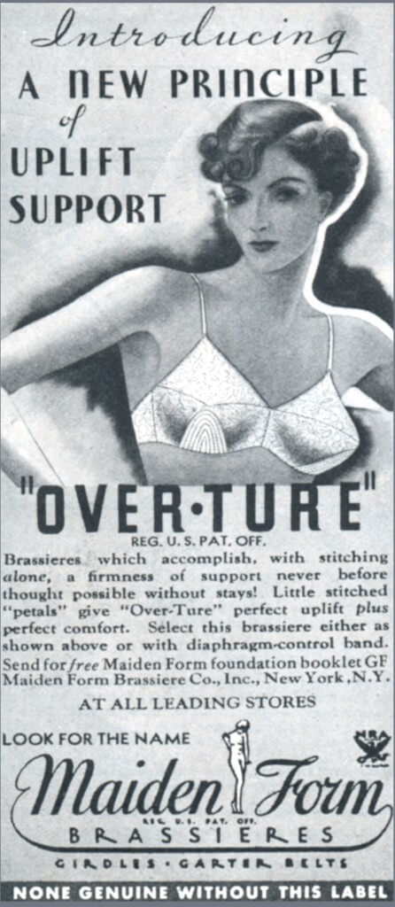 1935 Maidenform advertisement