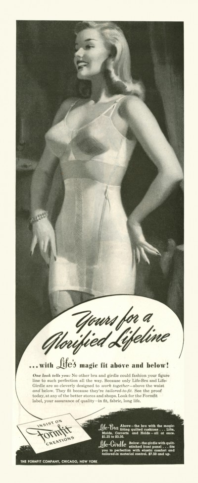 1947 Formfit advertisement via flickr.