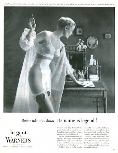 1954 Warners advertisement via flickr.