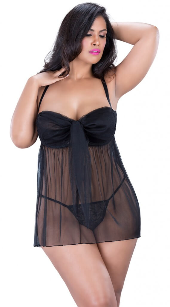 Mesh Babydoll - $43.95